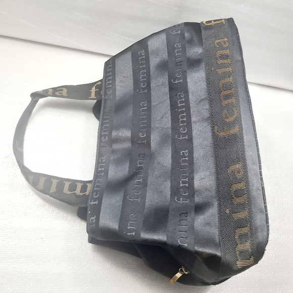 Femina Canvas Leather Satchel - Picture 4 of 5